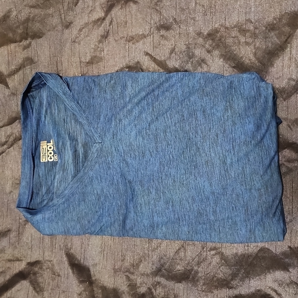 32° DEGREES COOL MENS TSHIRT SZ L DRK BLUE